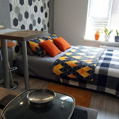 קייב Loft Studio Apartment In The Gated Residential Complex Comfort Town Кт-05 מראה חיצוני תמונה