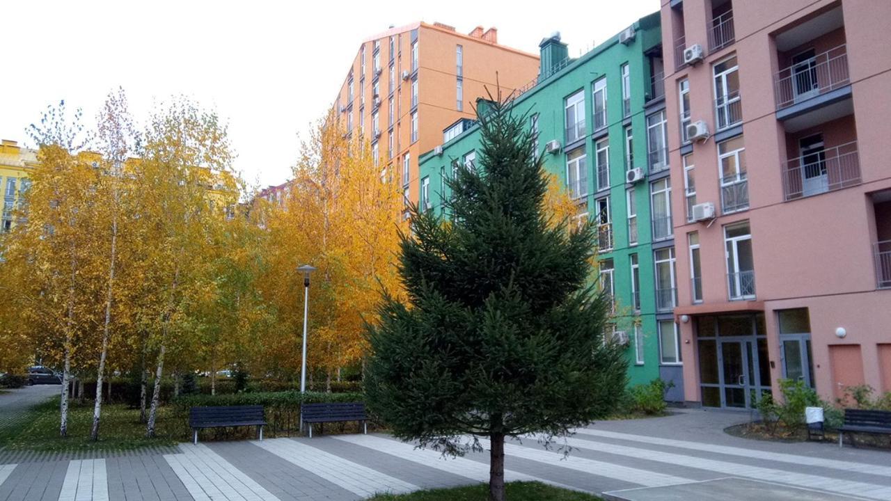 קייב Loft Studio Apartment In The Gated Residential Complex Comfort Town Кт-05 מראה חיצוני תמונה