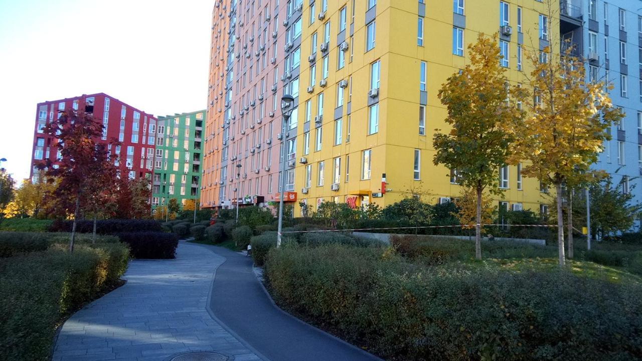 קייב Loft Studio Apartment In The Gated Residential Complex Comfort Town Кт-05 מראה חיצוני תמונה
